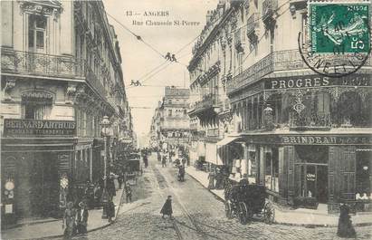 / CPA FRANCE 49 "Angers, rue Chaussée Saint Pierre"