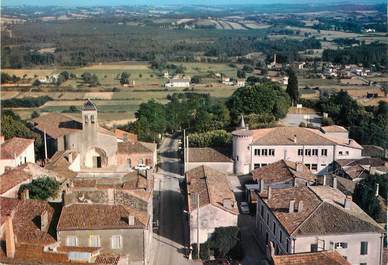 / CPSM FRANCE 47 "Bouglon, vue générale aérienne"