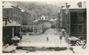 38 Isere / CPSM FRANCE 38 "Uriage les Bains, l'établissement Thermal sous la neige"