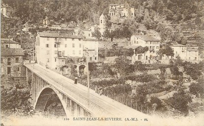 / CPA FRANCE 06 "Saint Jeannet la Rivière"