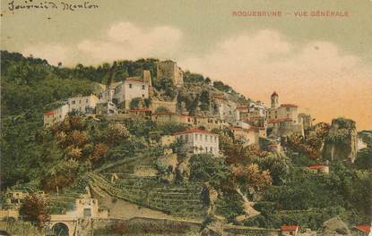 / CPA FRANCE 06 "Roquebrune, vue générale"