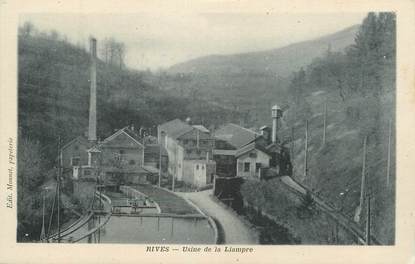 / CPA FRANCE 38 "Rives, usine de la Liampre"