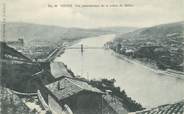 38 Isere / CPA FRANCE 38 "Vienne, vue panoramique de la vallée du Rhône"