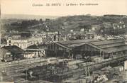 19 Correze CPA FRANCE 19 "Brive, la Gare, vue intérieure" / TRAIN