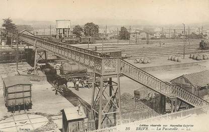 CPA FRANCE 19 "Brive, la Passerelle  "