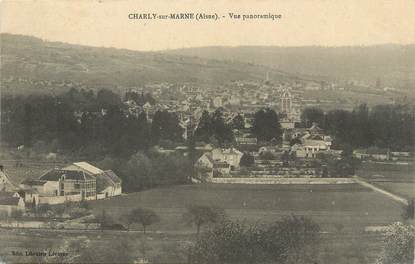 / CPA FRANCE 02 "Charly sur Marne, vue panoramique"