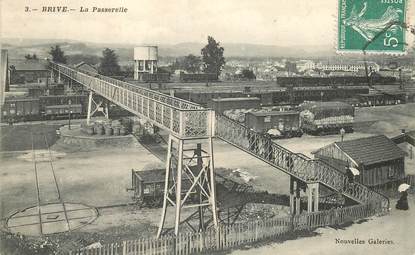 CPA FRANCE 19 "Brive, la Passerelle "