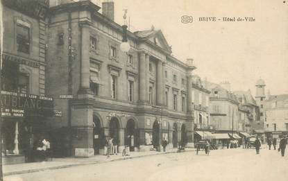 CPA FRANCE 19 "Brive, Hotel de ville"