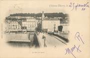 02 Aisne / CPA FRANCE 02 "Château Thierry, la rue du pont"