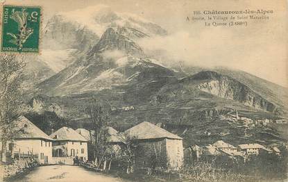 CPA FRANCE 05 "Chateauroux les Alpes, le village de Saint Marcellin"