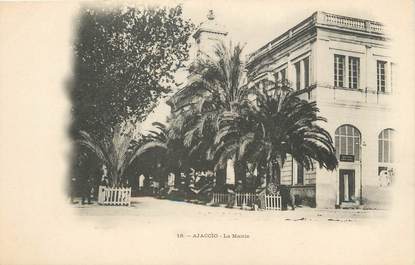 / CPA FRANCE 20 "Corse, Ajaccio, la mairie"