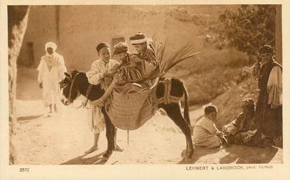  CPA ALGERIE "enfants"  / SCENES ET TYPES LEHNERT & LANDROCK 