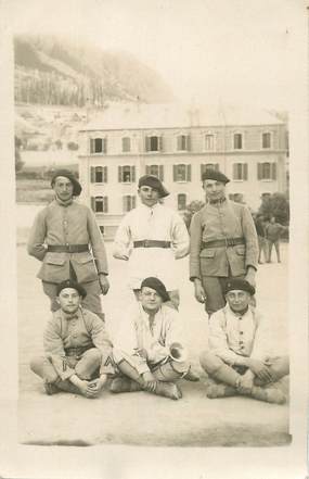 CARTE  PHOTO  CHASSEUR ALPIN 1924