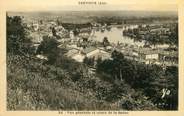 01 Ain / CPSM FRANCE 01 "Trévoux, vue générale et cours de la Saône"