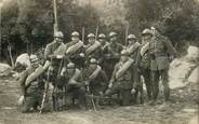 Militaire CARTE  PHOTO  CHASSEUR  ALPIN / Mitrailleuses