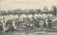 01 Ain / CPA FRANCE 01 "Camp de la Valbonne, les zouaves"