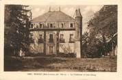 43 Haute Loire / CPA FRANCE 43 "Borne, le château et son étang"