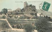43 Haute Loire / CPA FRANCE 43 "Environs du Puy, ruines du château de Charles VII"