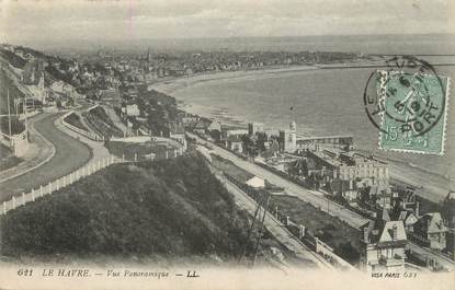 / CPA FRANCE 76 "Le Havre, vue panoramique"