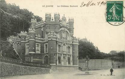 / CPA FRANCE 76 "Le Havre, le château Dumont"