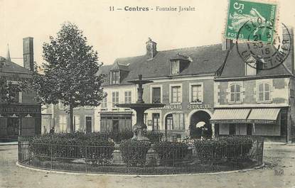 / CPA FRANCE 41 "Contres, fontaine Javalet"