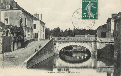 / CPA FRANCE 53 "Craon, le pont neuf" 