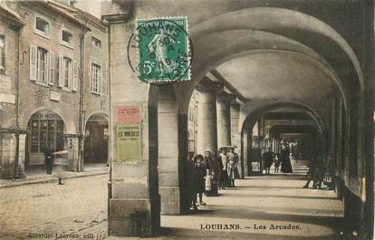/ CPA FRANCE 71 "Louhans, les Arcades"