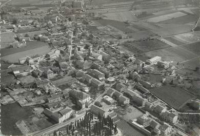 / CPSM FRANCE 07 "Ruoms, vue générale aérienne"