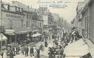 03 Allier / CPA FRANCE 03 "Montluçon, la rue de la République" / CAFE / COMMERCE