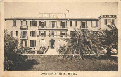 / CPA FRANCE 06 "Juan les Pins, hôtel Mimosa"