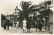 06 Alpe Maritime / CPSM FRANCE 06 "Juan les Pins, la promenade"