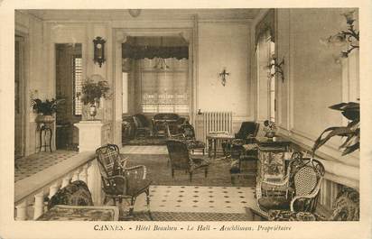 / CPA FRANCE 06 "Cannes, Hôtel Beaulieu, le Hall"