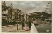 06 Alpe Maritime / CPSM FRANCE 06 "Menton, Bld National et bld de Garavan"