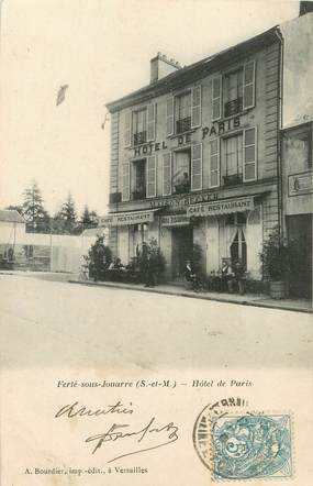 / CPA FRANCE 77 "La Ferté sous Jouarre, hôtel de Paris"
