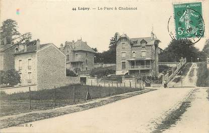 / CPA FRANCE 77 "Lagny, le parc à Chabanot"