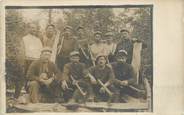 Militaire CARTE  PHOTO  CHASSEUR  ALPIN / hache