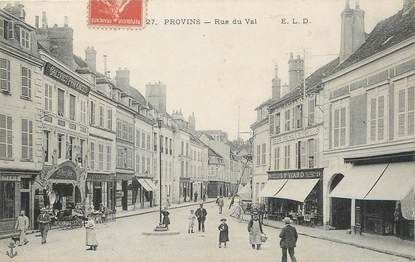/ CPA FRANCE 77 "Provins, Rue du val"