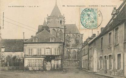 CPA FRANCE 61 "Ecouché, rue Notre Dame"