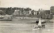 14 Calvado / CPSM FRANCE 14 "Arromanches les Bains, port de la libération, la plage et la digue"