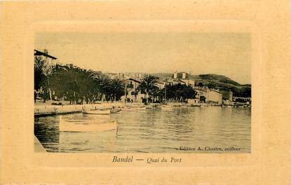 CPA FRANCE 83 "Bandol, Quai du Port"