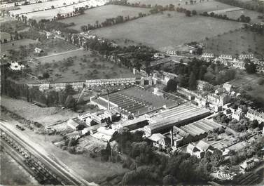 / CPSM FRANCE 14 "Condé sur Noireau, usines Jeanson, vue aérienne"