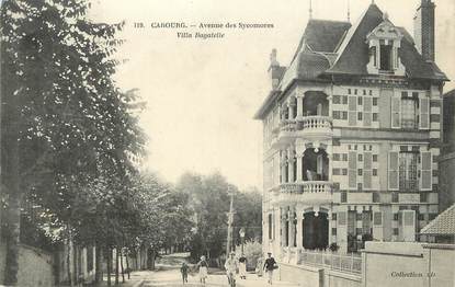 / CPA FRANCE 14 "Cabourg, avenue des Sycomores, villa Bagatelle"