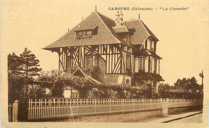 / CPA FRANCE 14 "Cabourg, la closerie"