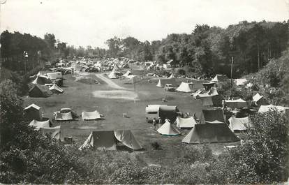 / CPSM FRANCE 14 "Cabourg, panorama du terrain du camping plage"