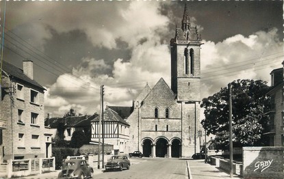 / CPSM FRANCE 14 "Caen, église Saint Nicolas"