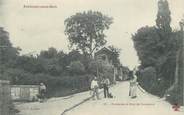 94 Val De Marne  CPA FRANCE 94 "Fontenay sous Bois, Fontaine et rue de Caneaux"