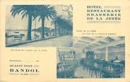 83 Var CPA FRANCE 83 "Bandol, Brasserie Hotel de la Jetée"