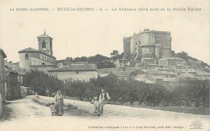  CPA FRANCE 26 "Suze la Rousse, le chateau"