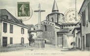 65 Haute PyrÉnÉe / CPA FRANCE 65 "Saint Savin, l'église et la place"