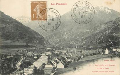 / CPA FRANCE 65 "Panorama de Bosost, vallée d'Aran"